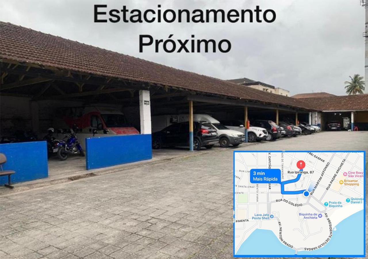Hotel E Pousada Areia Da Praia São Vicente Kültér fotó
